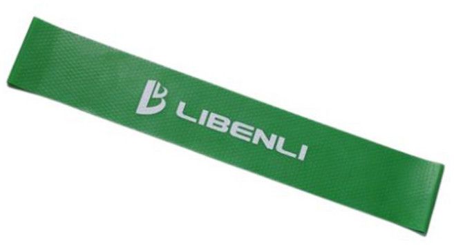 부성플로유통 요가 헬스 힙업 밴드 6.8kg 저항, 그린, 1개