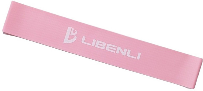 부성플로유통 저항 요가 헬스 힙업 밴드 6.8kg, 핑크, 1개