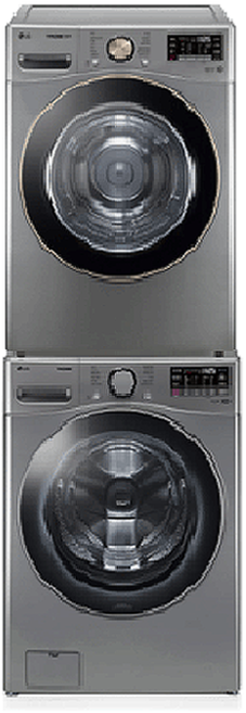 LG전자 트롬 오브제컬렉션 세탁기 + 건조기 세트 21kg + 18kg 방문설치, 스테리스 실버(세탁기), 스테인리스 실버(건조기), F21VDSKR8VL