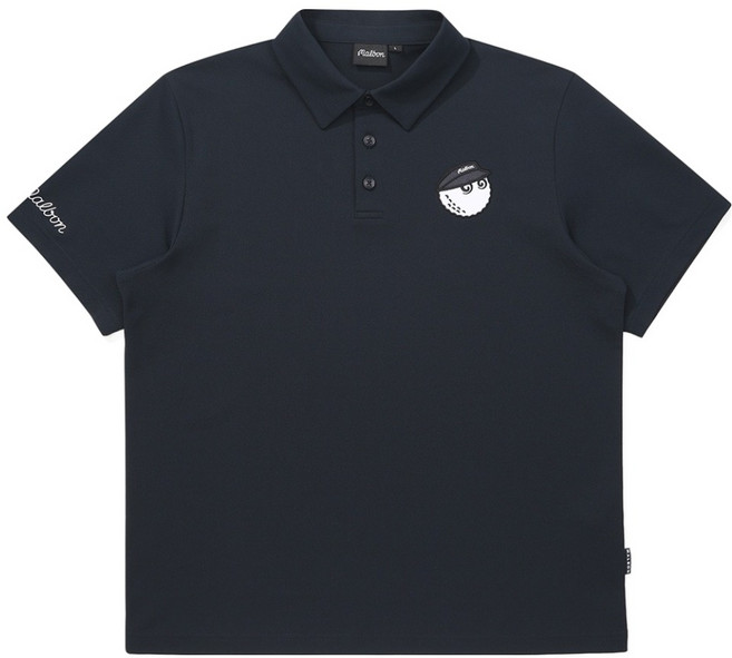 말본 남성용 버킷 포인트 반팔 티셔츠