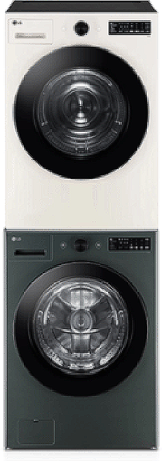 LG전자 트롬 오브제컬렉션 세탁기 + 건조기 세트 21kg + 18kg 방문설치, 네이처 그린(세탁기), 네이처 베이지(건조기), KFG21GNR8EN