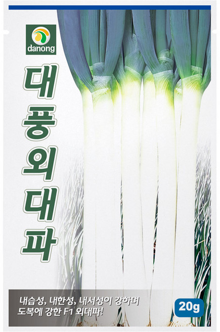다농 대풍외대파 씨앗 20g, 1개
