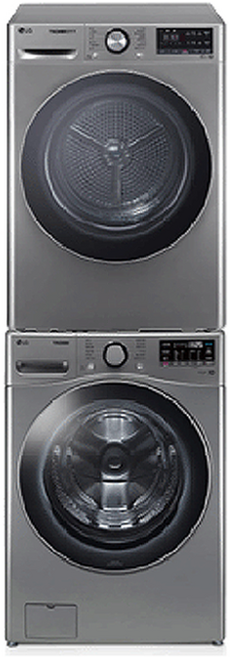 LG전자 트롬 오브제컬렉션 세탁기 + 건조기 세트 12kg + 10kg 방문설치, 모던 스테인리스(세탁기), 모던 스테인리스(건조기), F12VVAR10VB