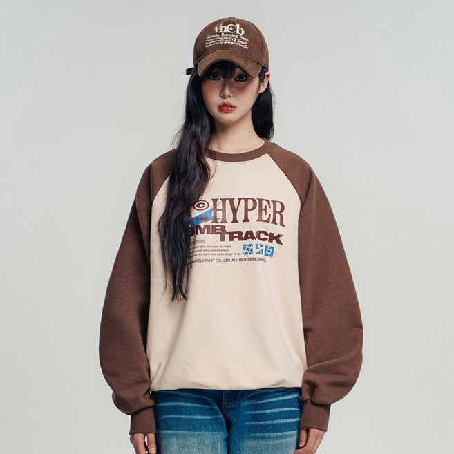 VENHIT 男女通用 hyper 棉質拉克蘭大學T