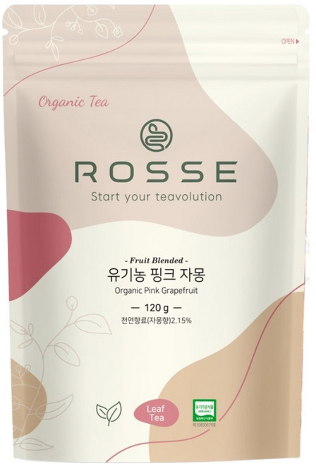 로쎄 유기농 핑크 자몽 리필용 파우치, 120g, 1개입, 1개