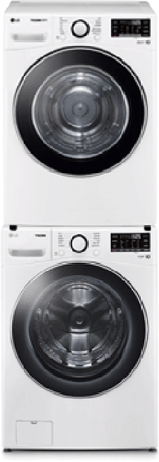 LG전자 트롬 오브제컬렉션 세탁기 + 건조기 세트 24kg + 19kg 방문설치, 화이트(세탁기), 화이트(건조기), F24WDWPR9WL