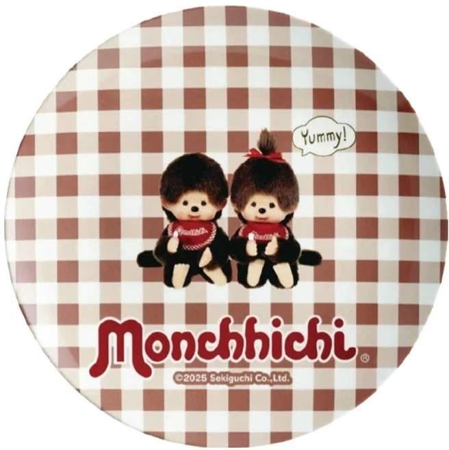 스케이터 캐릭터 디자인 접시 MPL20P, Monchhichi, 1개 - 쿠팡