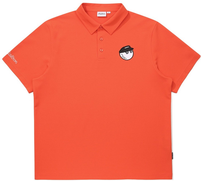 말본 남성용 버킷 포인트 반팔 티셔츠