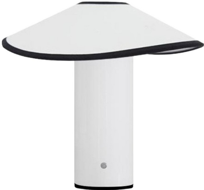 스피아노 ARVO 쉐인 LED 포터블 무선 단스탠드, 화이트 + 블랙