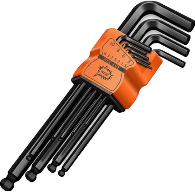 OON 육각 볼렌치 L자형 9종 세트, 1세트