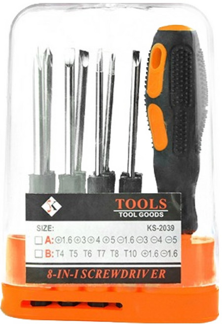 OON 다용도 드라이버 8종 세트, 1세트