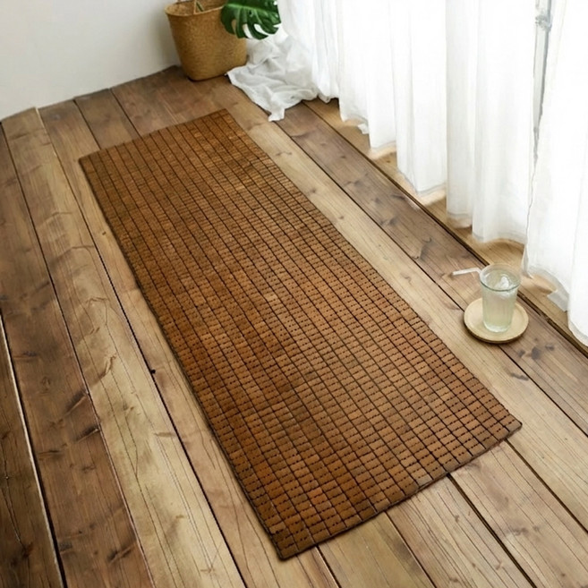 SERVINNO BEDDING 絲薇諾 天然炭化專利麻將坐墊, 咖啡色