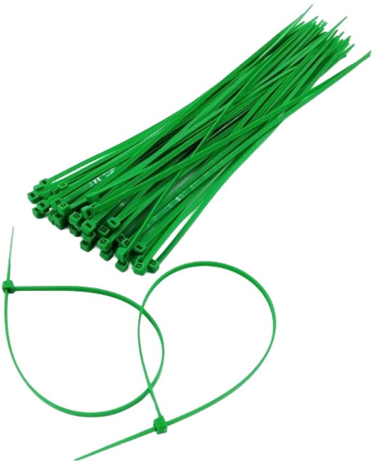 이츠굿텐 식물 고정 나일론 케이블 타이, 50개