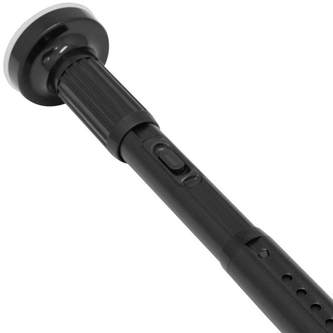 더원홈데코 프리미엄 초강력 원터치 압축봉 32mm, 블랙