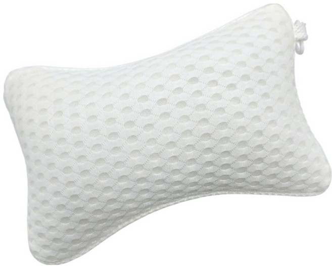바로 반신욕 목베개, 화이트, 1개