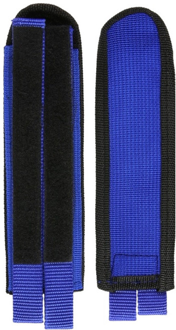 마켓피아 사이클링 자전거 미끄럼방지 조절 페달 스트랩 좌우세트, 블루, 1세트