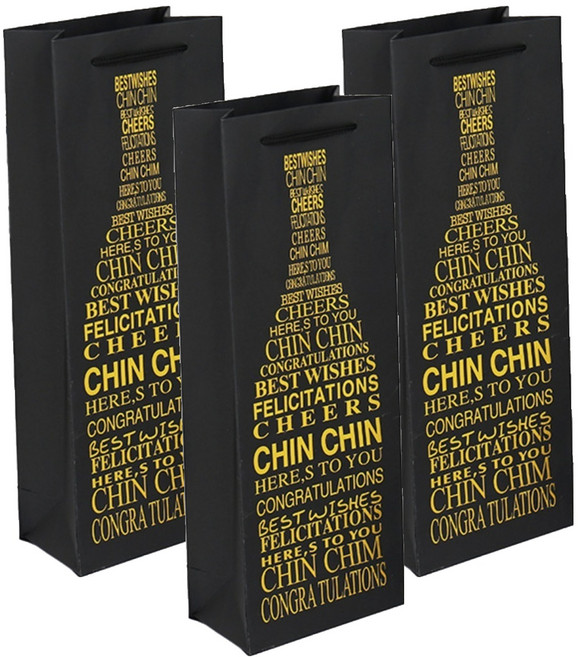 코레시스 센스있는 와인 선물박스 싱글 9 x 9 x 35 cm, TYPE6, 3개