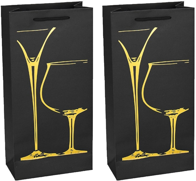 코레시스 센스있는 와인 선물박스 더블 17 x 8 x 35 cm, TYPE2, 2개