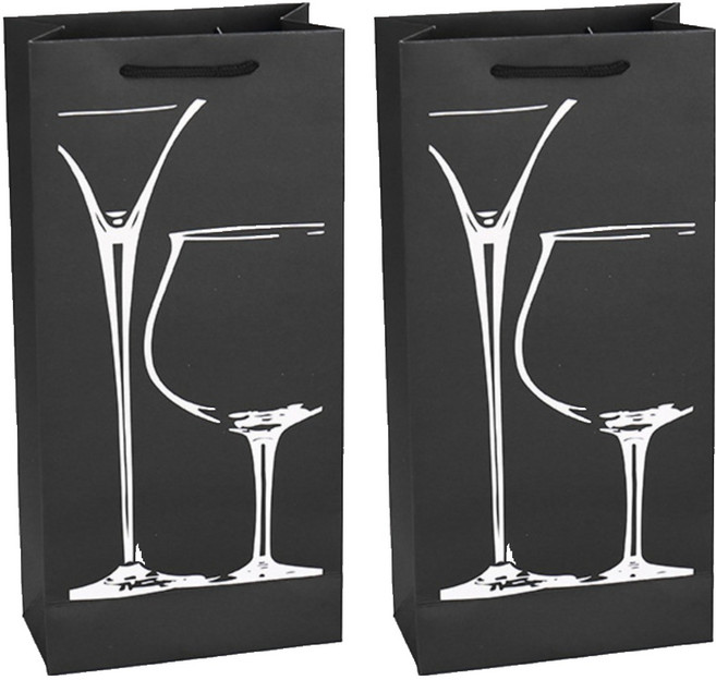 코레시스 센스있는 와인 선물박스 더블 17 x 8 x 35 cm, TYPE4, 2개