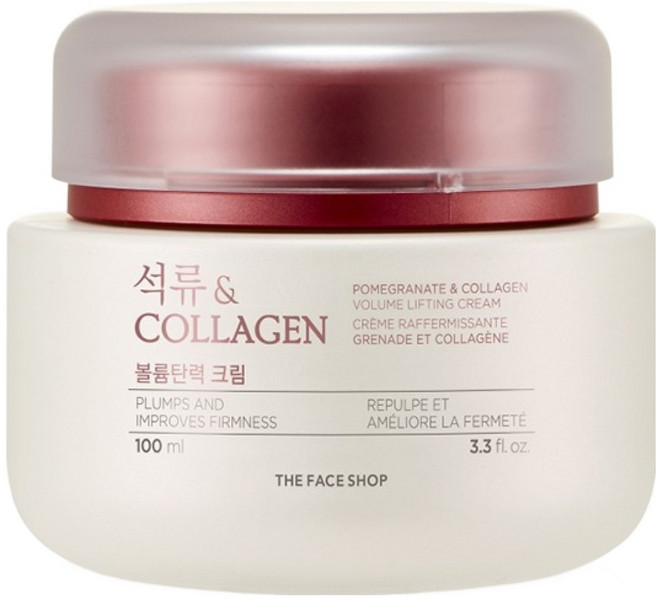 더페이스샵 석류 앤 콜라겐 볼륨탄력 크림, 100ml, 1개