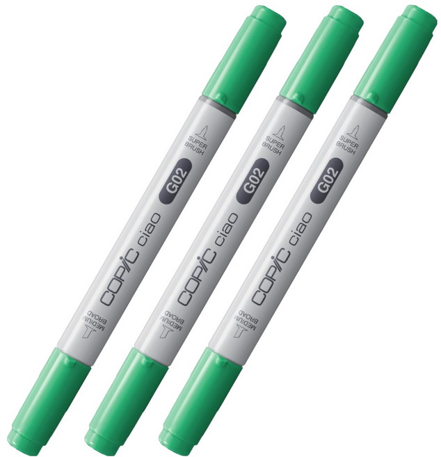 COPiC 酷筆客 Ciao 麥克筆 G02 Spectrum Green