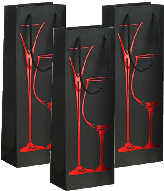 코레시스 센스있는 와인 선물박스 싱글 9 x 9 x 35 cm, TYPE1, 3개