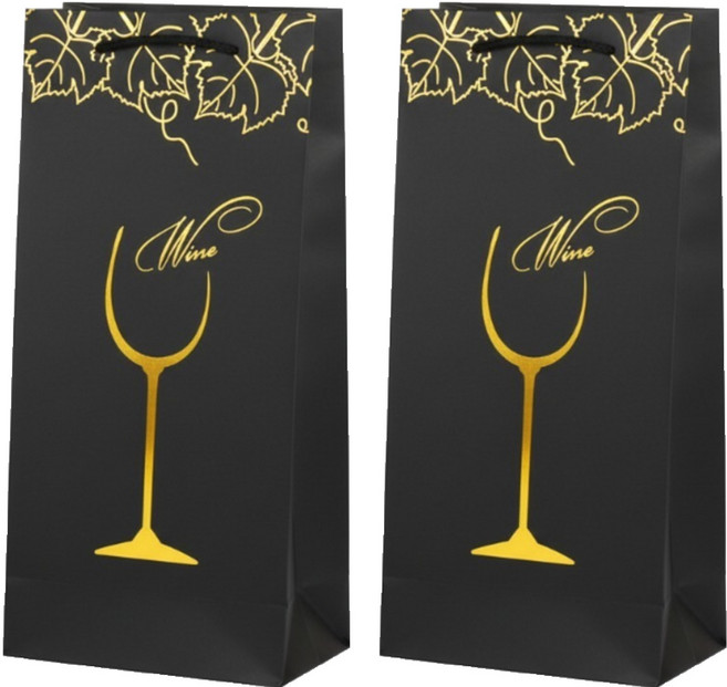 코레시스 센스있는 와인 선물박스 더블 17 x 8 x 35 cm, TYPE18, 2개