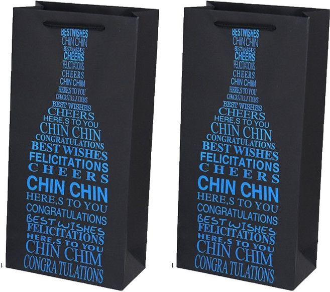 코레시스 센스있는 와인 선물박스 더블 17 x 8 x 35 cm, TYPE7, 2개