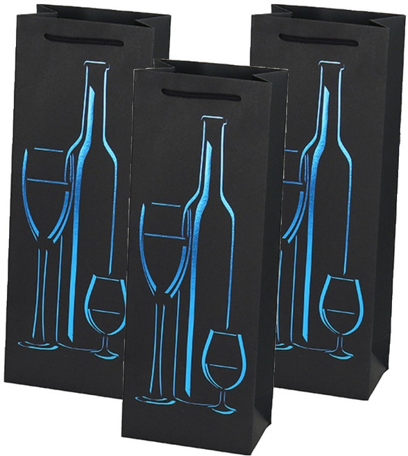 코레시스 센스있는 와인 선물박스 싱글 9 x 9 x 35 cm, TYPE15, 3개