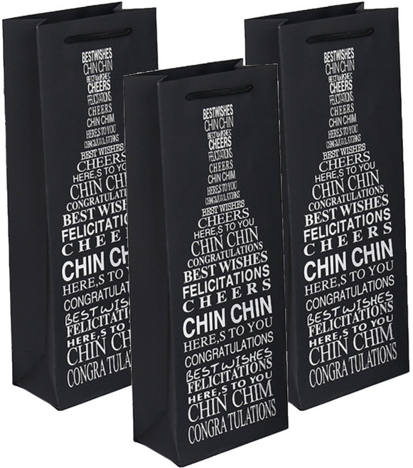 코레시스 센스있는 와인 선물박스 싱글 9 x 9 x 35 cm, TYPE8, 3개