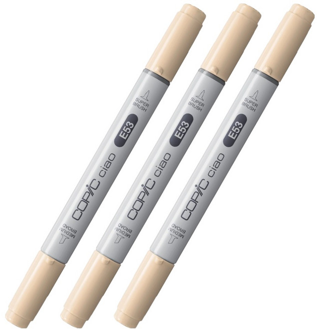 COPiC 酷筆客 Ciao 麥克筆 E53 Raw Silk