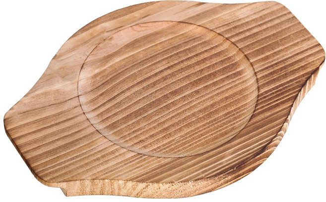 제이엘홈 나무 뚝배기받침 B, 1개