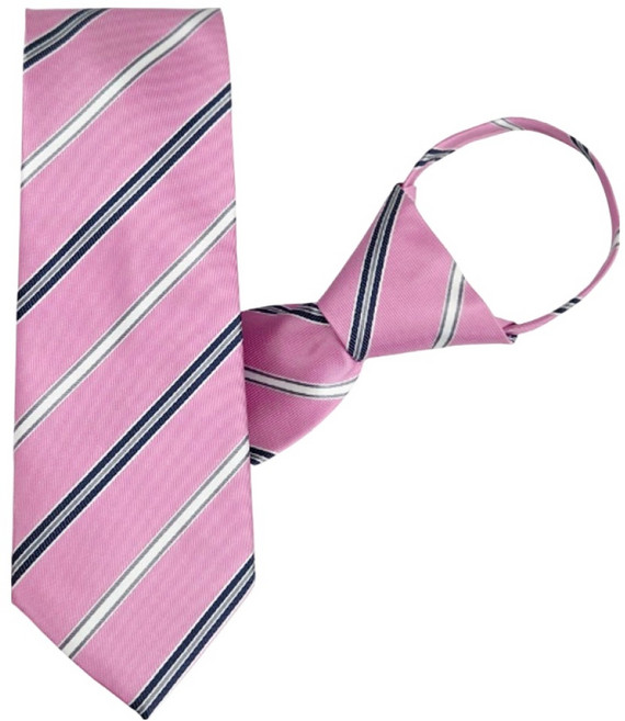 엘르 패션 자동 지퍼 넥타이 잭슨