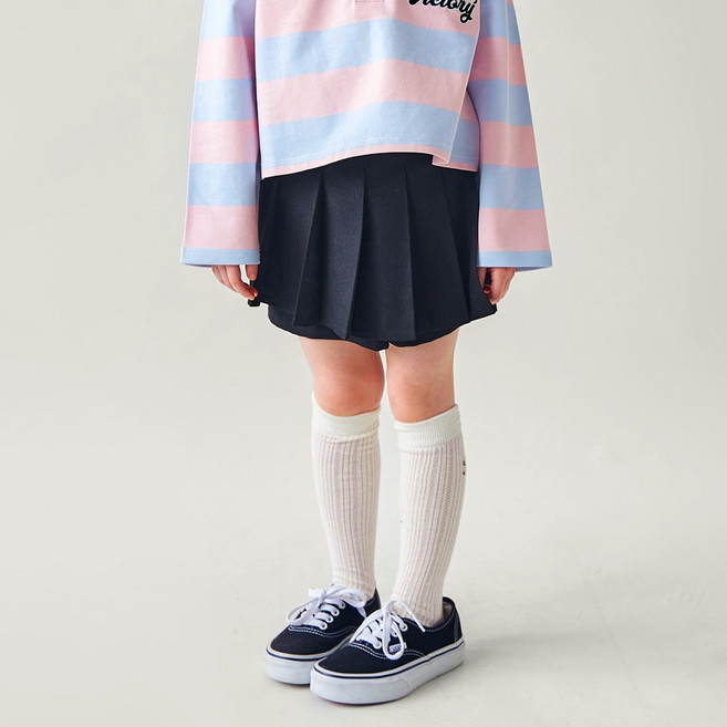 월튼키즈 아동용 썸머 플리츠 치마 바지