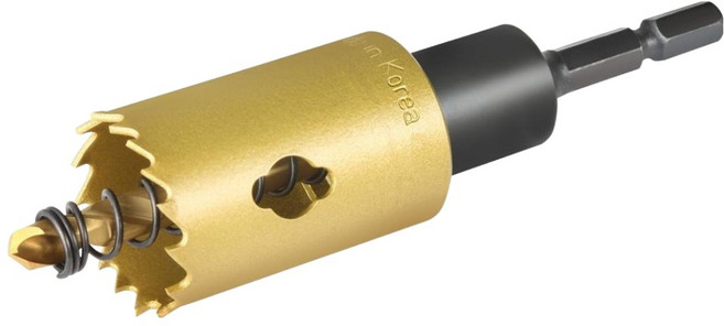 동해홀쏘 바이메탈 육각아바 임팩용 52mm DH-628H, 1개