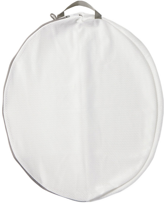 JAJU 구형 대용량 세탁망 42 cm, 화이트, 1개