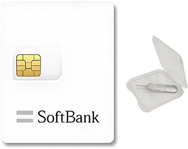 SoftBank 코코유심 일본 유심칩, 5일, 무제한, 1개