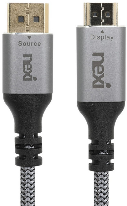 넥시 DP to HDMI 2.1 8K 60Hz 변환 케이블 NX-DPHD21C, 1개, 1m