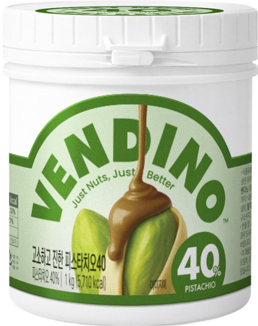 벤디노 피스타치오 스프레드 40, 1kg, 1개