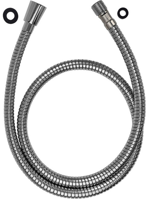 BK 주방 씽크대 원홀줄 메탈호스 실버 투손18, 1개