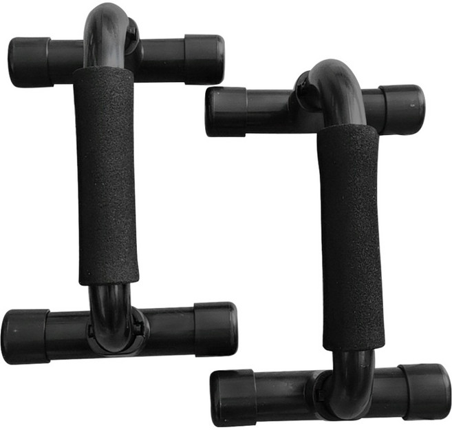 알버트현 팔굽혀펴기 홈짐 복근 푸쉬업바 2p, 블랙