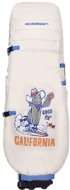 로사센 캘리포니아 골프 항공커버 엠보 일체형 방수 항공백, 베이지(BEIGE)