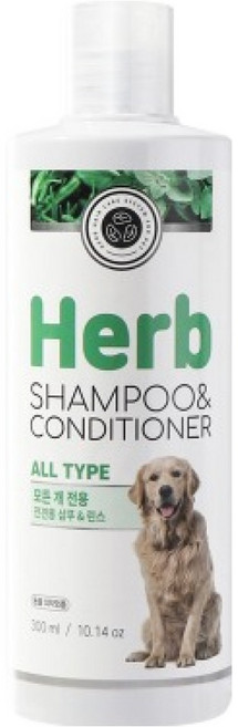 펫퍼스 강아지 허브 샴푸&린스, 500ml, 1개입, 1개