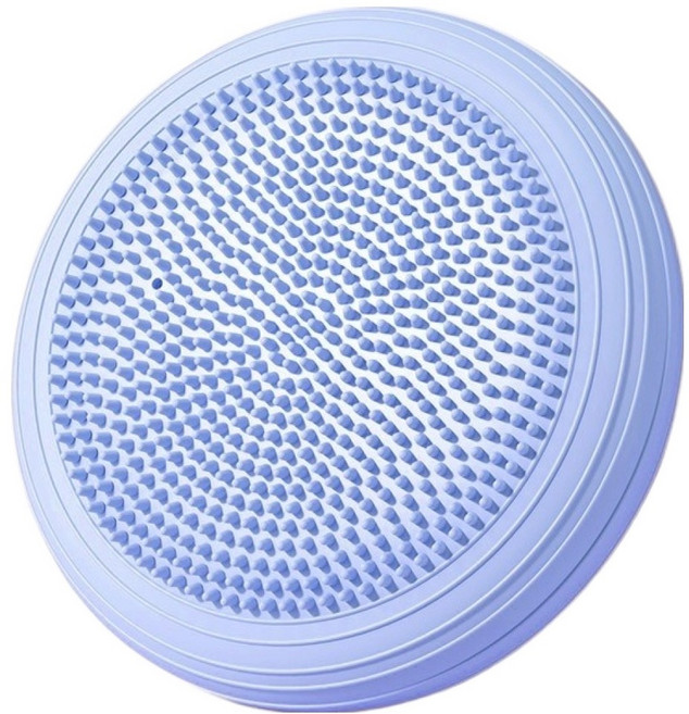 토브마켓 균형 훈련용 발목 근력 요가 에어 밸런스 매트, 파랑 무광