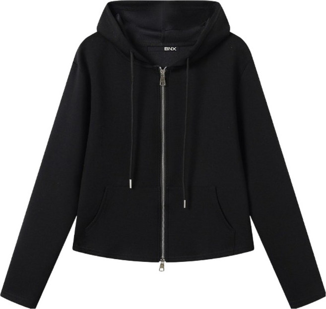 비엔엑스 투웨이 집업 후드 긴팔 티셔츠 BX3TS006L0