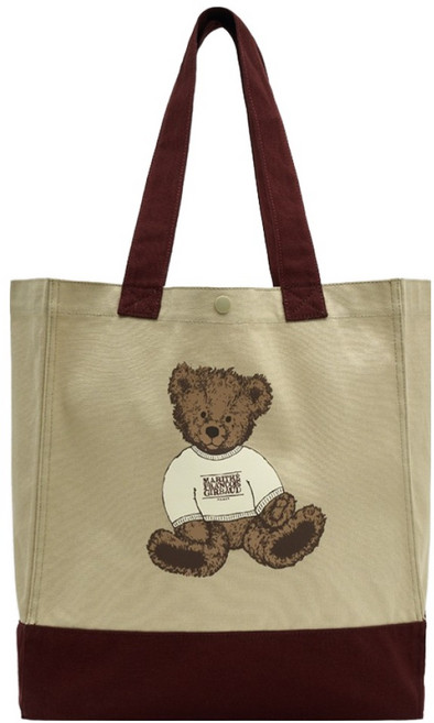 MaritheFrancoisGirbaud DOODLE BEAR BIG SHOPPER BAG
