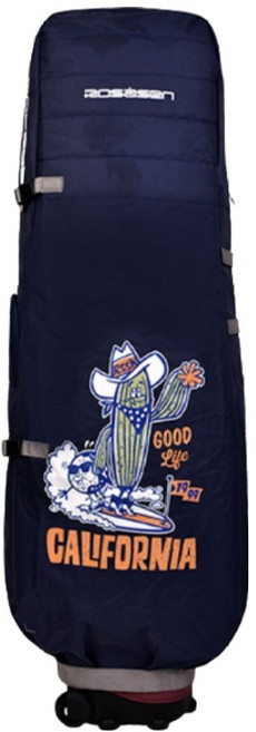 로사센 캘리포니아 골프 항공커버 엠보 일체형 방수 항공백, 네이비(NAVY)