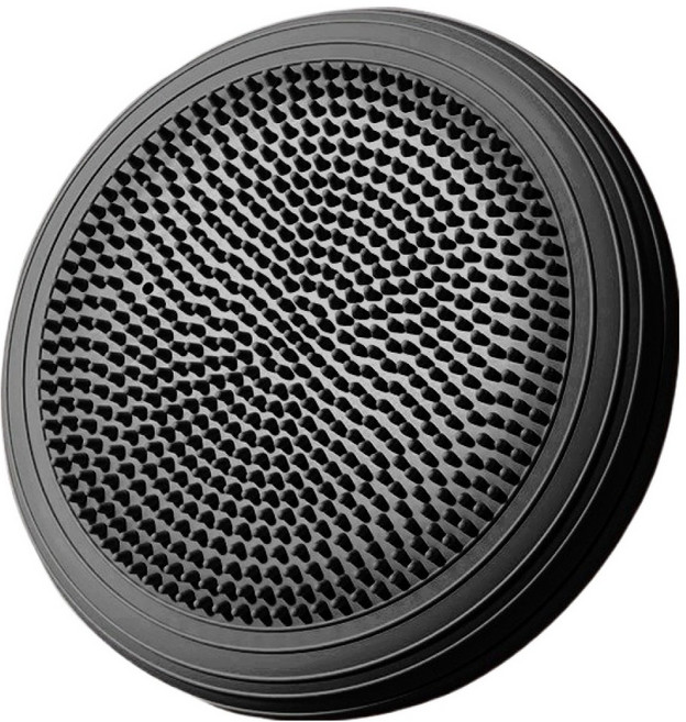 토브마켓 균형 훈련용 발목 근력 요가 에어 밸런스 매트, 검정 무광