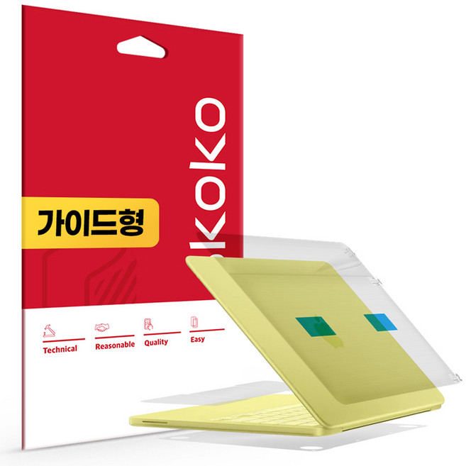 스코코 무광 전신 측면 외부보호필름 세트, 1세트