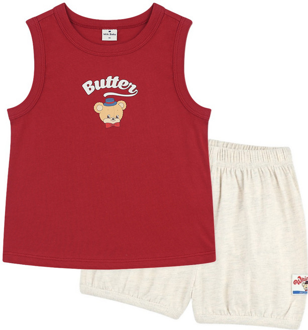 Milk Baby 香草奶油寶寶上下套裝